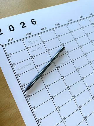 YEAR AT A GLANCE CALENDAR 2026