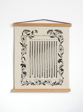 2027 Cloth Moon Phase Calendar