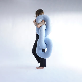 Mist blue Corduroy Triple LINK