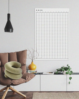 PRINTABLE-YEAR AT A GLANCE CALENDAR 2026