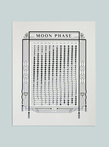 2021 Paper Moon Phase Calendar