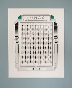 2020 Paper Moon Phase Calendar